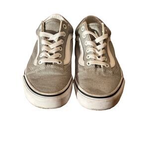Vans Silver Glitter low‎ top sneakers